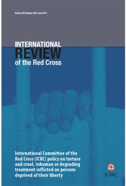 ICRC Policy Document on Torture and Cruel, Inhuman or Degrading Treatment Inflicted on Persons Deprived of their Liberty