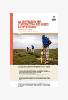 La Convention sur l'interdiction des mines antipersonnel : vingt ans de vies sauvées et de souffrances épargnées aux civils