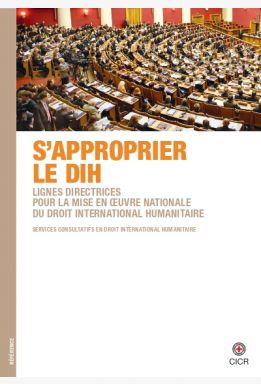 S’approprier le DIH – Lignes directrices pour la mise en œuvre nationale du droit international humanitaire