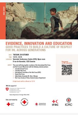 Evidence Innovation Education Flyer