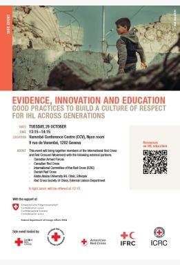 Evidence Innovation Education Poster