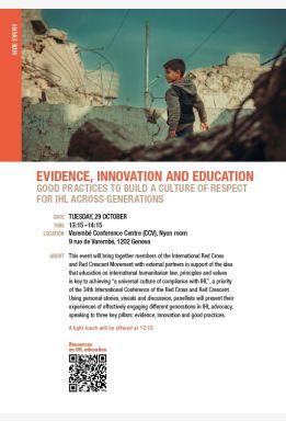 Evidence Innovation Education Leaflet